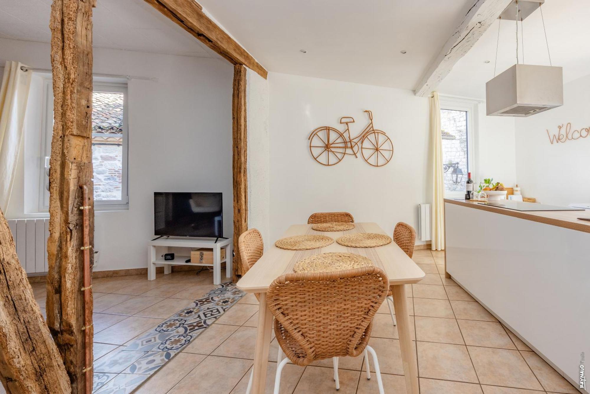 Вилла Casa Glesia Castelnau-de-Montmiral Экстерьер фото