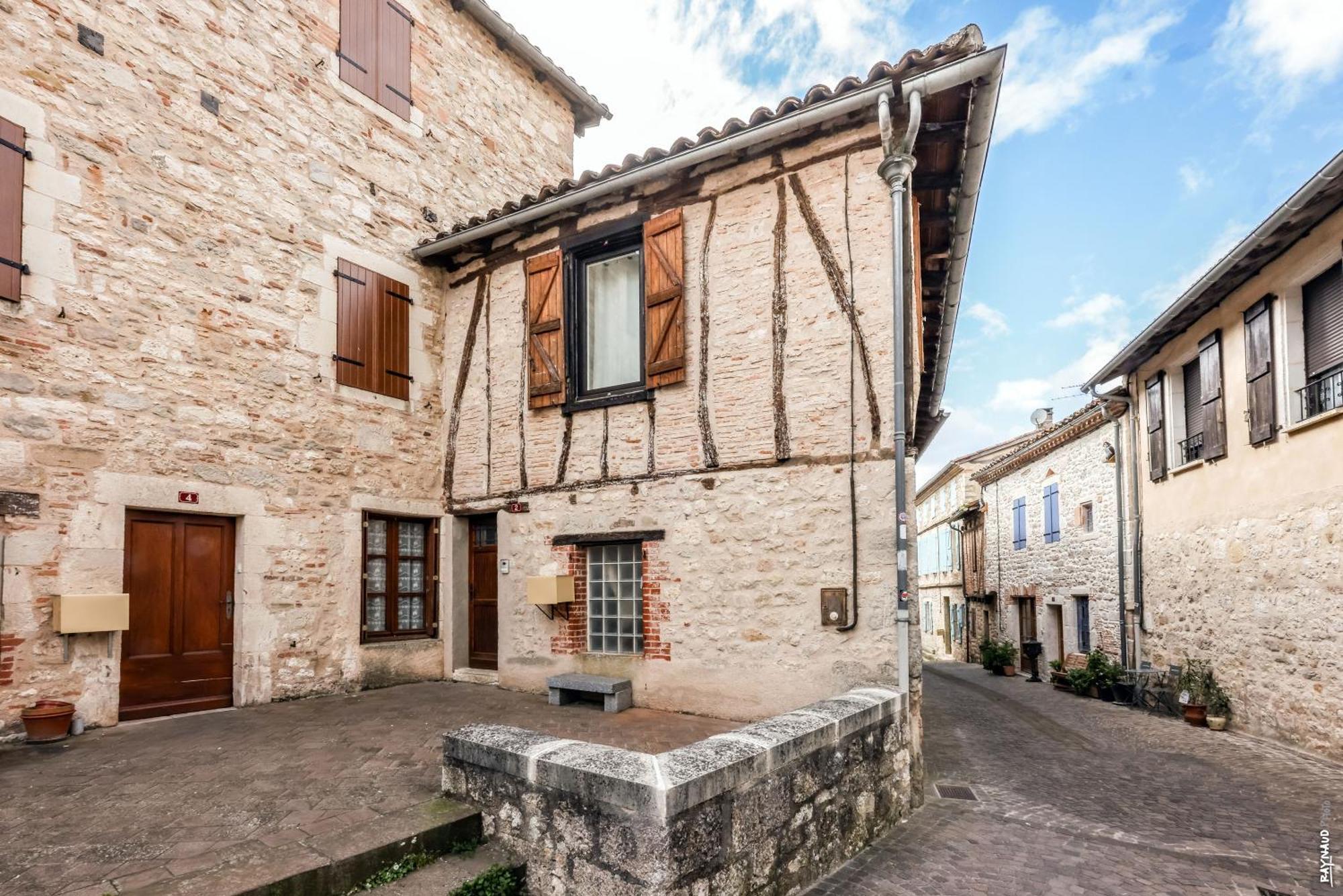 Вилла Casa Glesia Castelnau-de-Montmiral Экстерьер фото